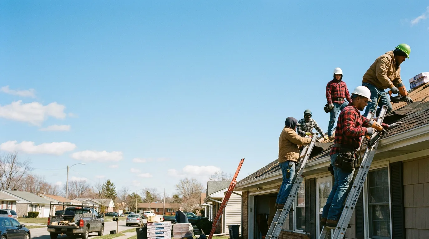 Roofing in Gentryville, IN near me